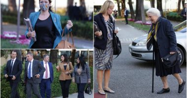 Bozo me shkop dhe Manastirliu me nxitim, deputetët tërheqin vëmendje para seancës parlamentare