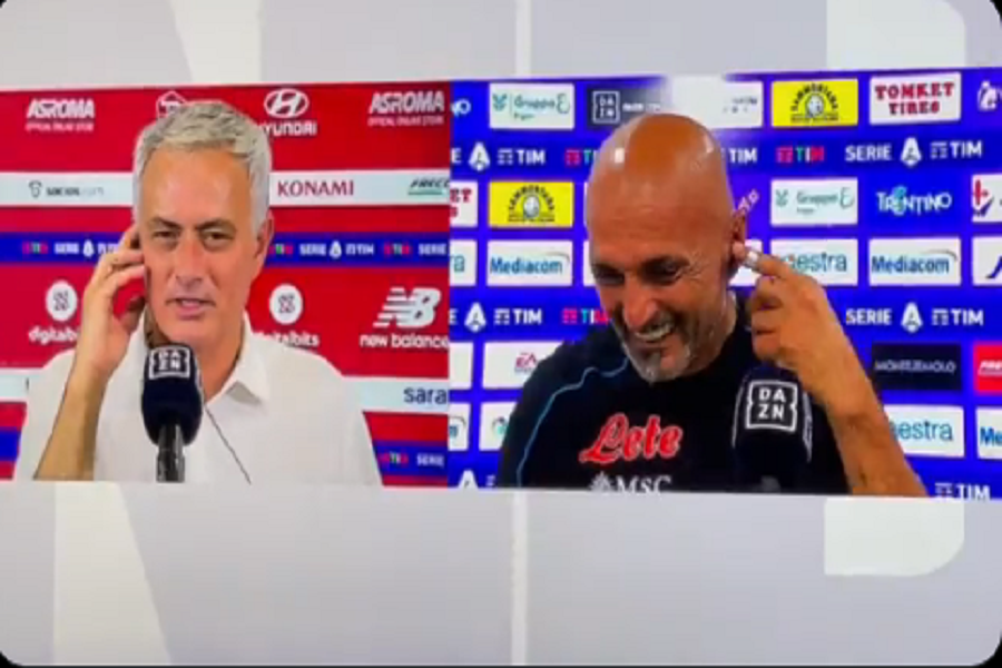 Zbulohet biseda mes Mourinhos dhe Spallettit në TV, Special One e provokon
