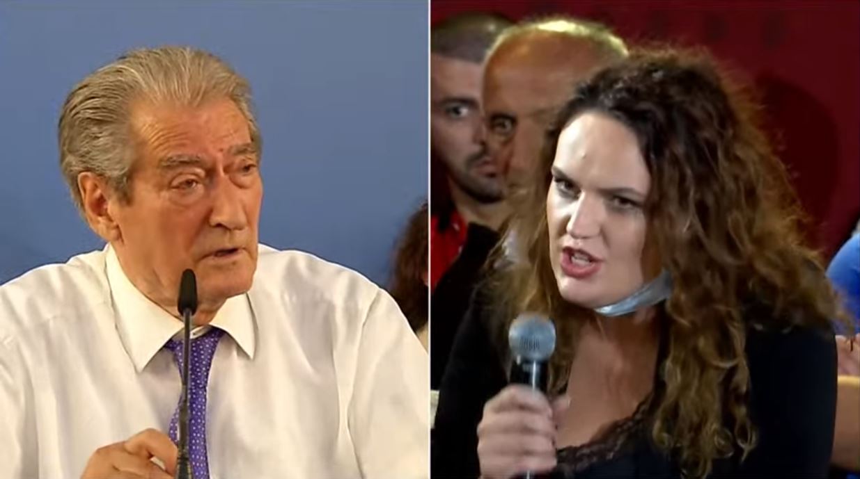 “Sa antikomunist je?” Vajza nga familja e persekutuar debaton me Berishën dhe largohet: Mos ma hiqni mikrofonin
