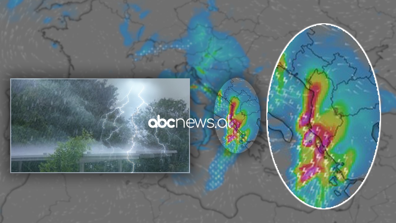 Rrufe, shi dhe stuhi ere, gjithçka fillon sonte dhe kulmi nesër: Zonat që rrezikojnë