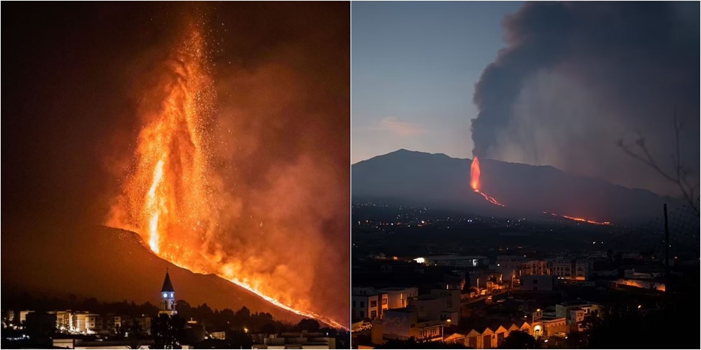 Shpërthime, llavë dhe tërmete, vullkani aktiv në La Palma vijon të dhurojë  spektakël