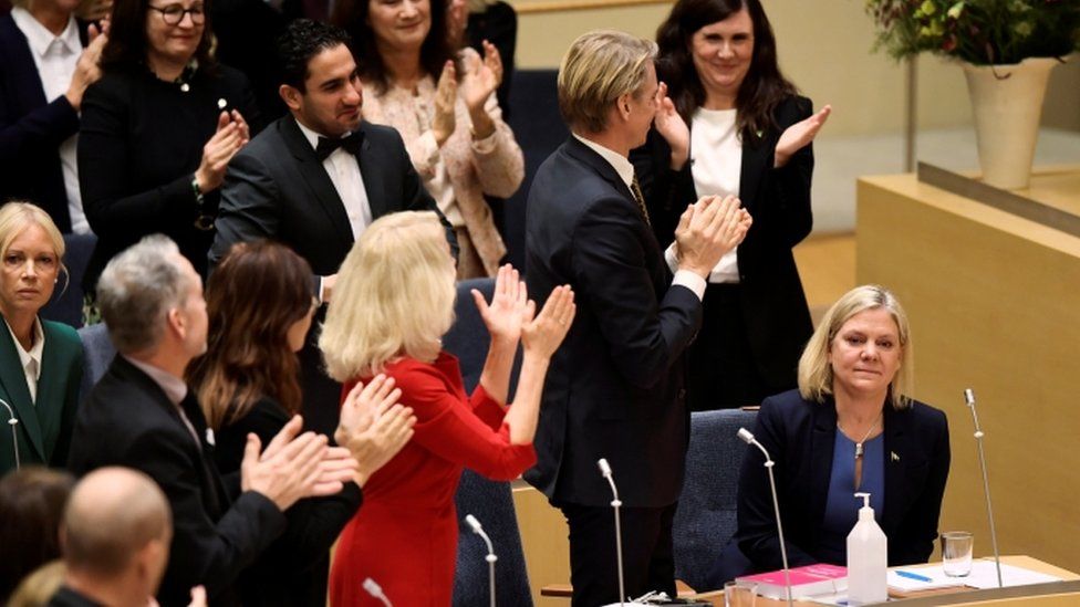 Kryeministrja e parë grua e Suedisë jep dorëheqjen disa orë pasi mori detyrën