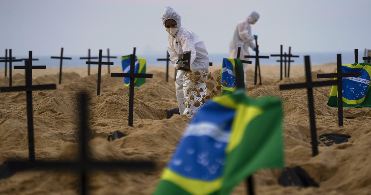 Pandemia, mbi 22 milion infeksione në Brazil
