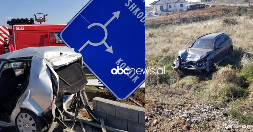 Car accident in Koplik, 4 injured