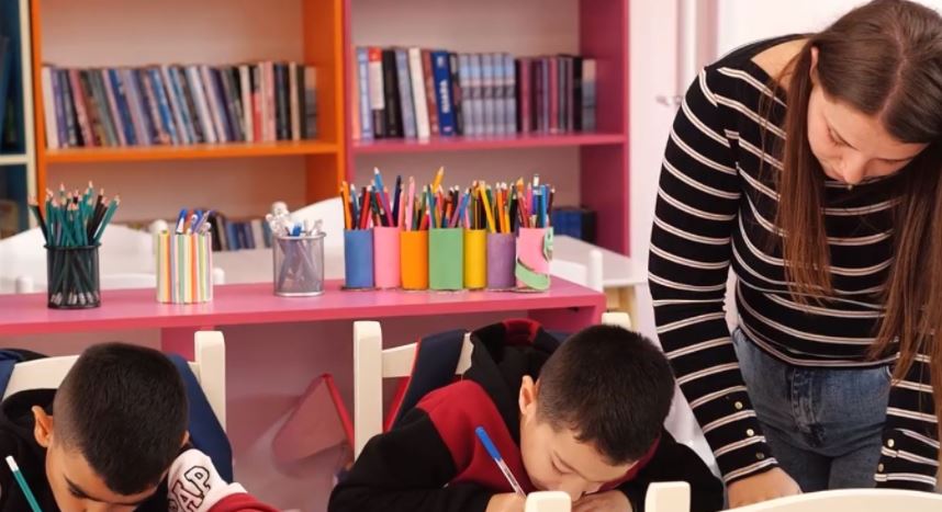 Rama: The Community Center in Shkoza serves for 500 families and children with special needs