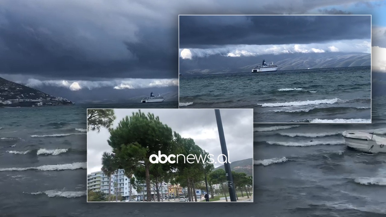 Erë dhe reshje shiu, pezullohet lundrimi i mjeteve të vogla dhe atyre të peshkimit në Vlorë