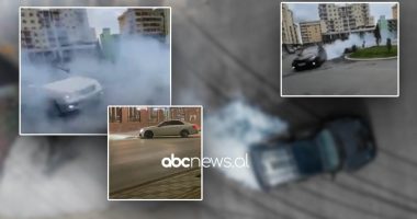 Kapet duke bërë “drifting” rrugëve të Tiranës, i riu me makinë luksoze kërkon t’ja hedhë me 20 paund, por e pëson keq