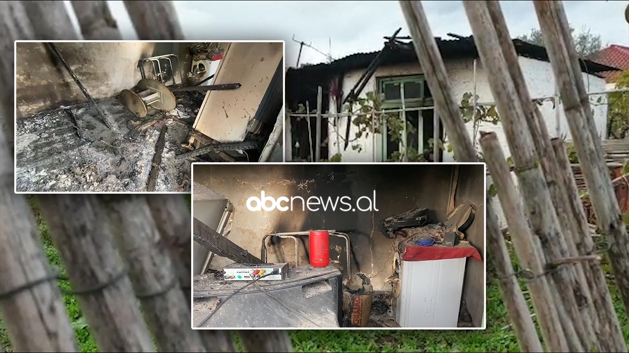 I vihet zjarri shtëpisë së Çalamanit që vrau 8-vjeçarin në Fier