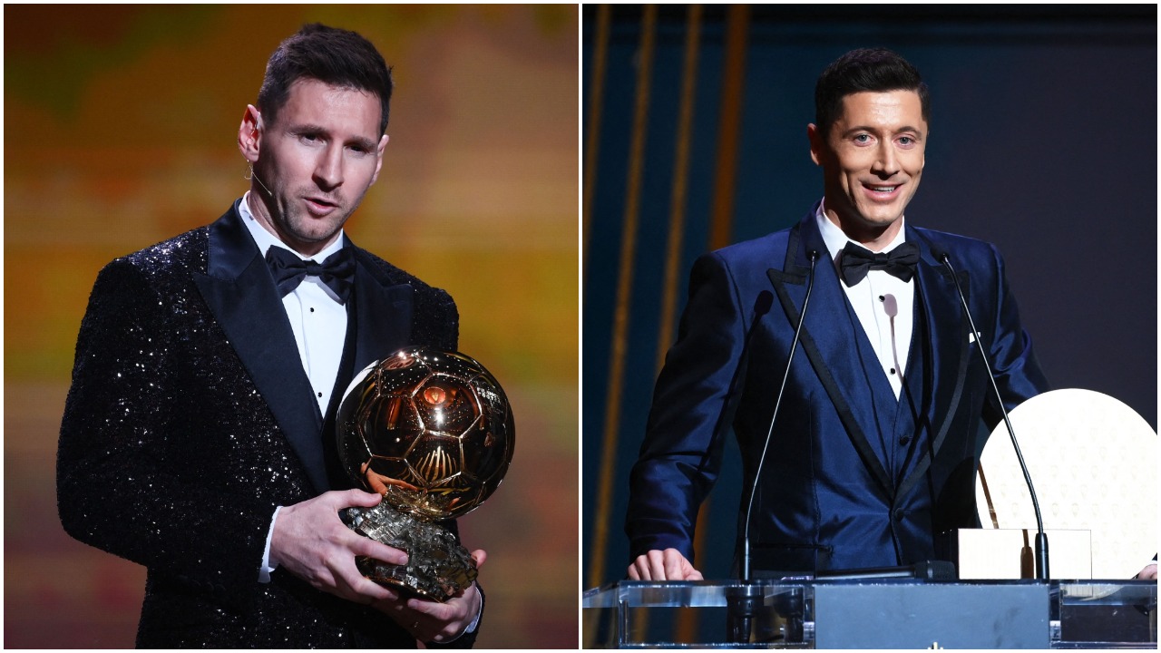 Fjalimi gjatë marrjes së “Topit të Artë”, Messi dedikim për Lewandowskin