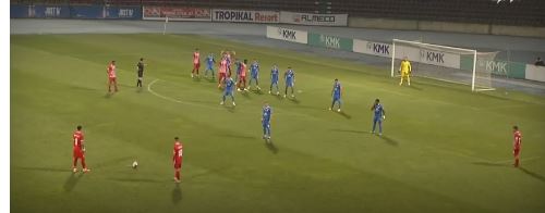 E pëson Kukësi, Skënderbeu në avantazh