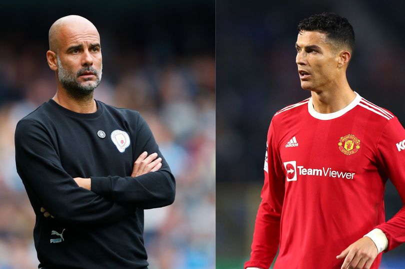 Pep Guardiola  paralajmëron Cristiano Ronaldon para ndeshjes me Manchester United