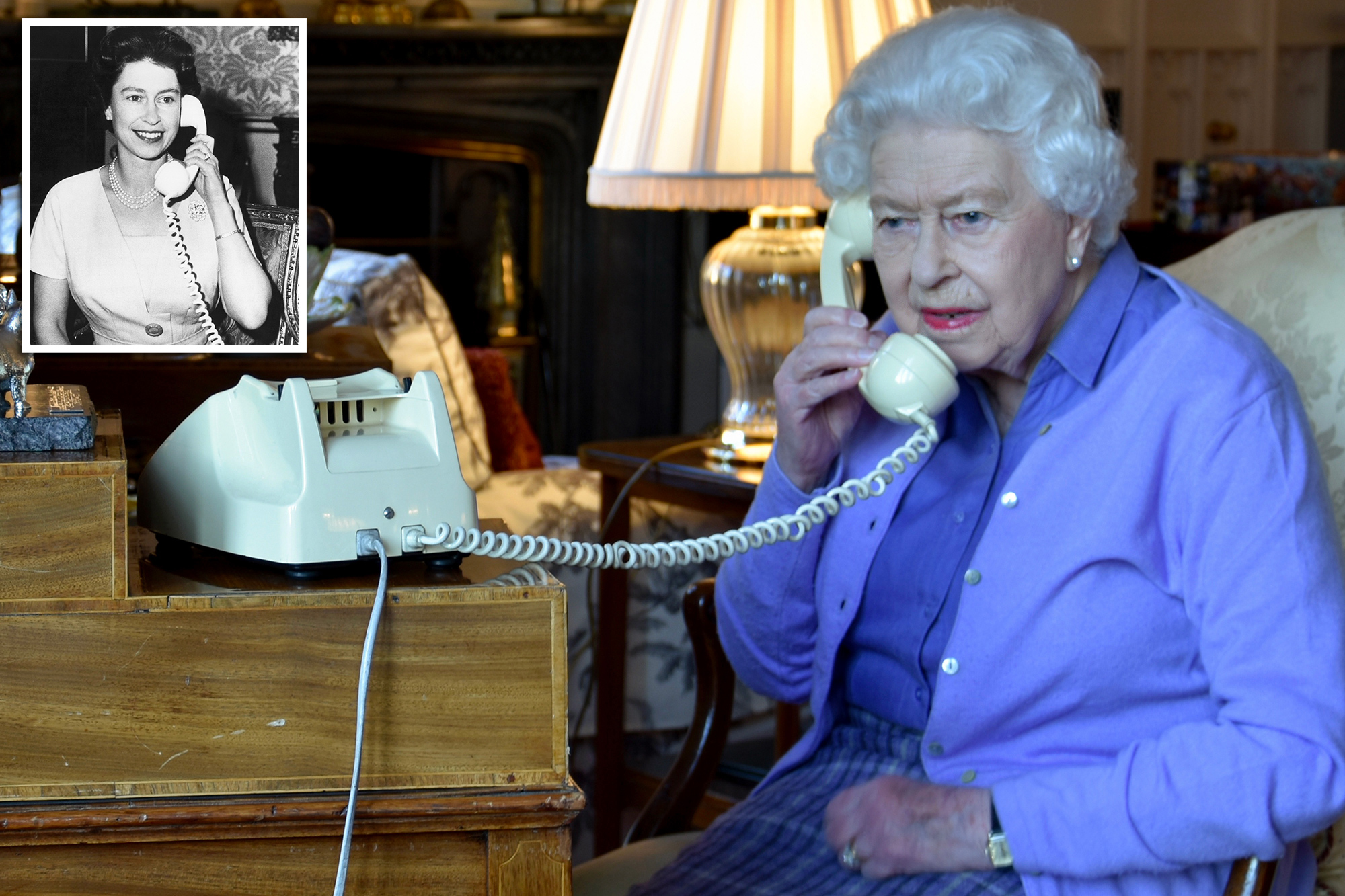 Mbretëresha Elizabeth pranon telefonata vetëm nga 2 persona