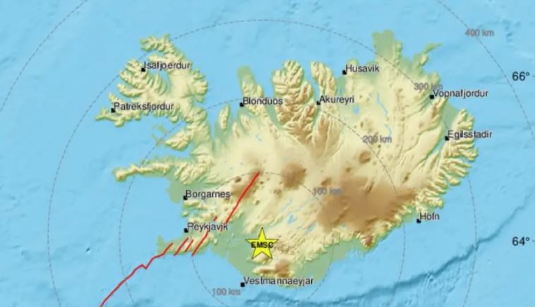 Tërmeti i fortë “shkund” Islandën