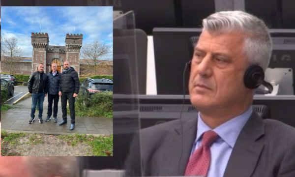 Ish-presidenti Thaçi vizitohet në Hagë nga vëllai dhe dy miqtë e tij