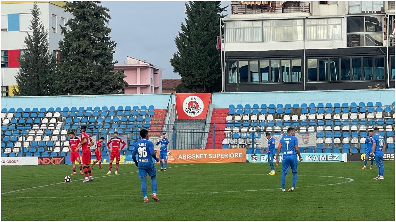 VIDEO/ Verilindorët “tërmet” 6 ballësh ndaj Kastriotit, Feijao shënon tripletë