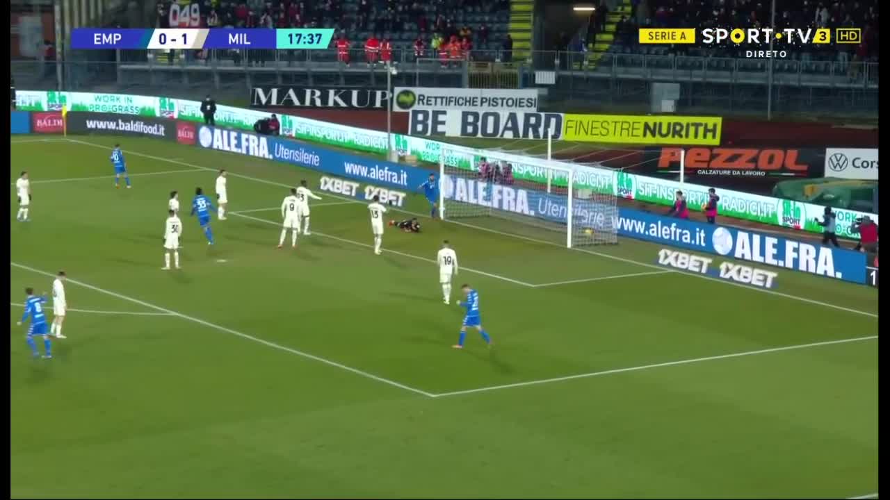 VIDEO/ Bajrami befason Milanin me një supergol