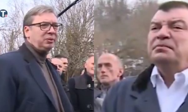 Vuçiç poshtëron dhe largon nga puna para kamerave drejtorin e Elektroekonomisë së Serbisë
