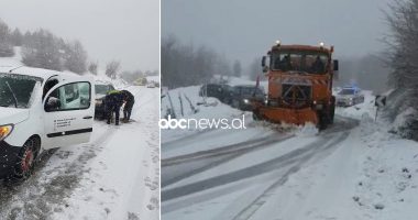 Rruga e Arbrit mbulohet nga dëbora, policia apel shoferëve: Shmangni lëvizjet e panevojshme