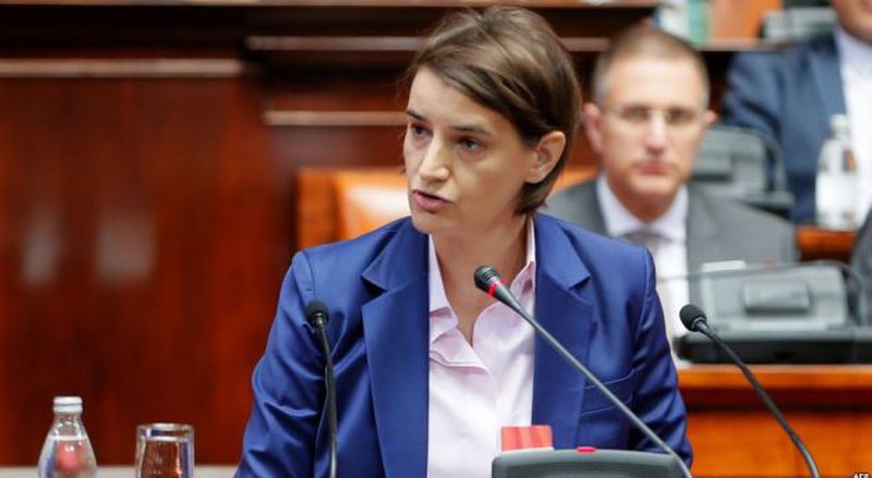 Kallëzim penal ndaj Ana Brnabiçit dhe dy ministreve të qeverisë serbe