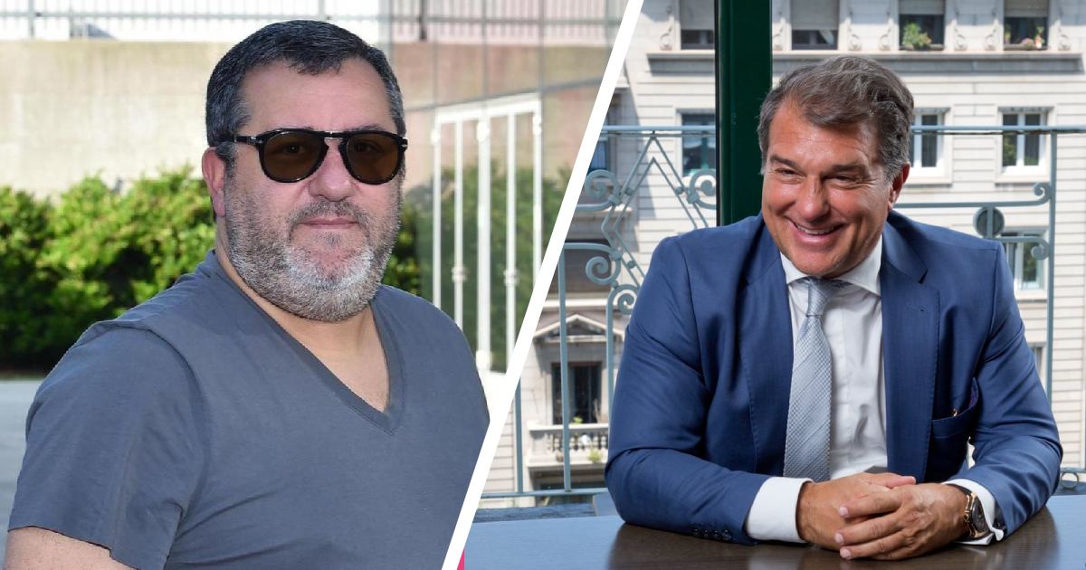 Laporta dhe Raiola takohen në Torino