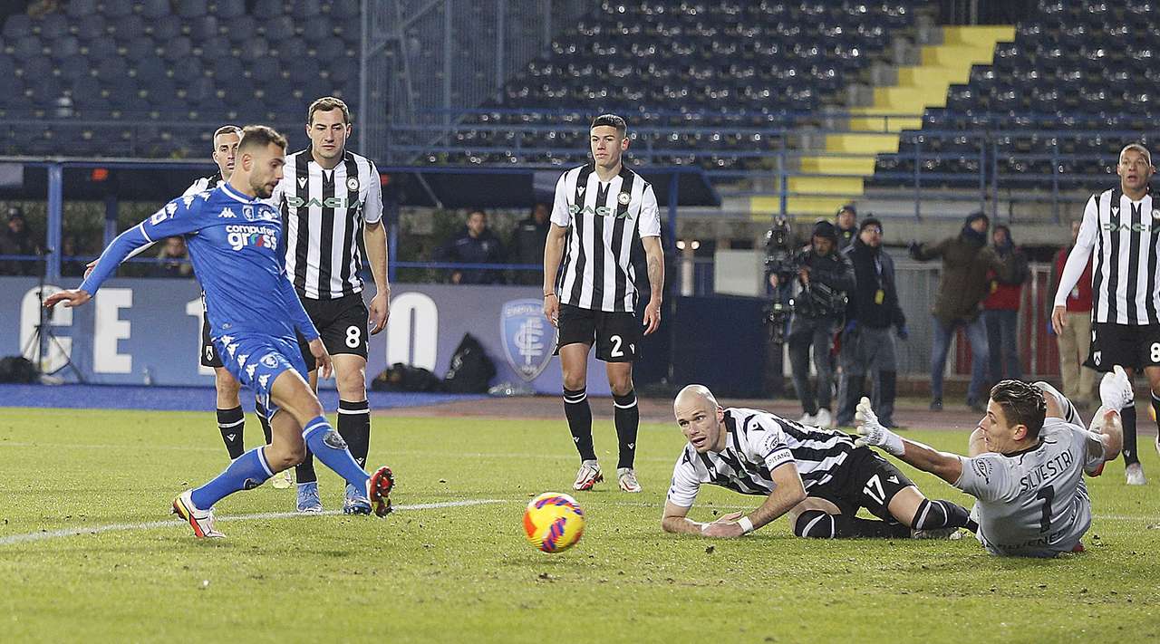 VIDEO/ Gol e asist, Nedim Bajrami yll në triumfin e Empolit ndaj Udineses