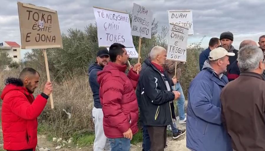 Ndërtimi i aerodromit të NATO-s, banorët e fshatit Moravë në protestë: Të na vlerësohet prona