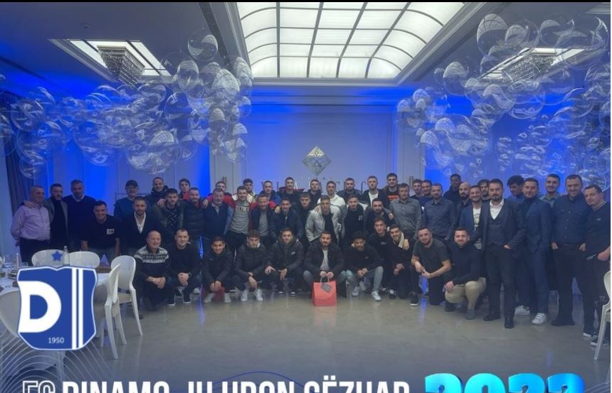 FOTO/ Dinamo uron festat e fundvitit, presidenti premton ngjitjen në nivelet e larta