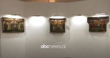 Ekspozohet ikona e rrallë e Onufrit dhe 17 vepra të artit bizantin te Muzeu Kombëtar
