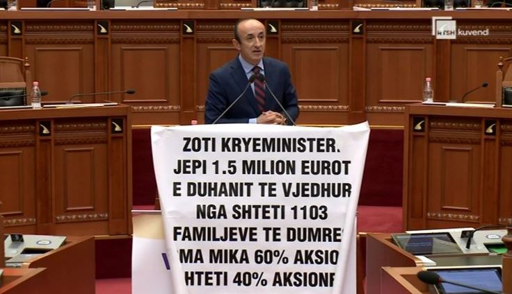 Deputeti i PD: Ministri bleu xhupin 13 mijë euro në një dyqan në ish-Bllok