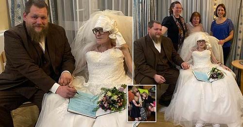 Të fejuar prej 11 vitesh, çifti martohet tre ditë para se nusja të ndërronte jetë nga kanceri