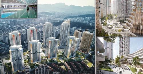 FOTO/ Brenda “qytetit 10 minutësh” që do të ndërtohet në Korenë e Jugut