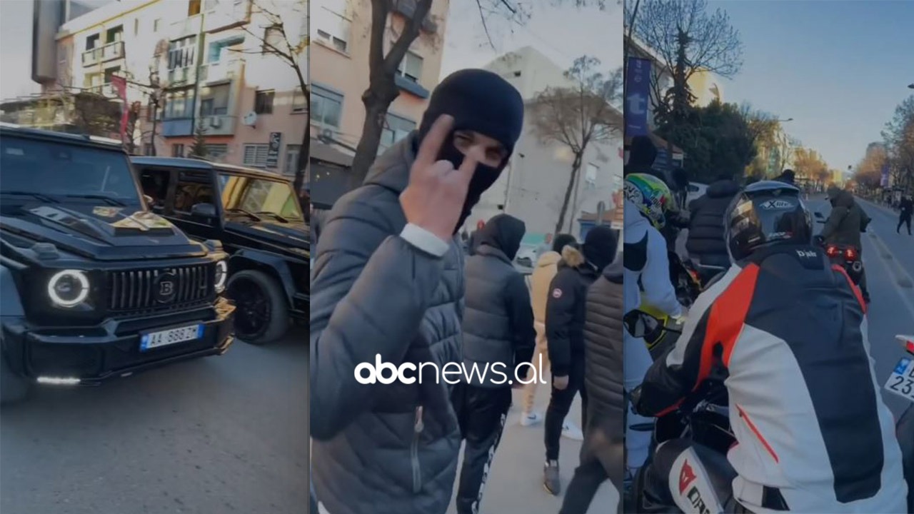 Persona të maskuar bllokojnë rrugën e Durrësit, policia bën sehir