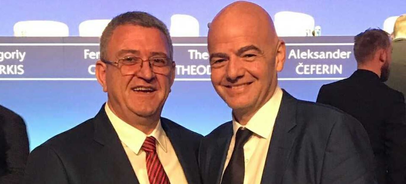 Infantino, letër Dukës: I shokuar. Keni mbështetjen e futbollit ndërkombëtar!