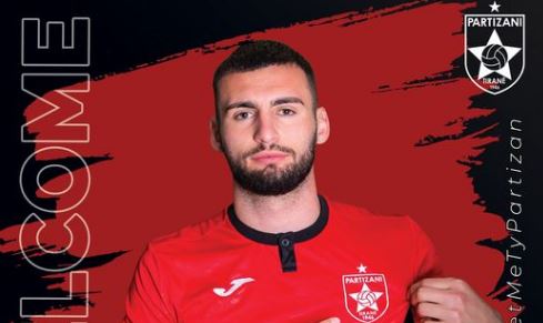 Zyrtare: Skuka vishet i kuq, firmos kontratë 2 vjeçare me Partizanin