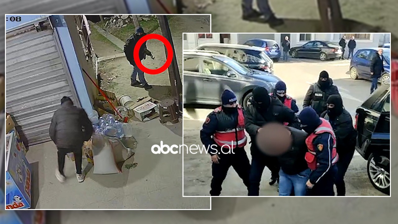 VIDEO/ Me kallashnikov në dorë e me maska, dalin pamjet nga arrestimi i “killerave” me pagesë