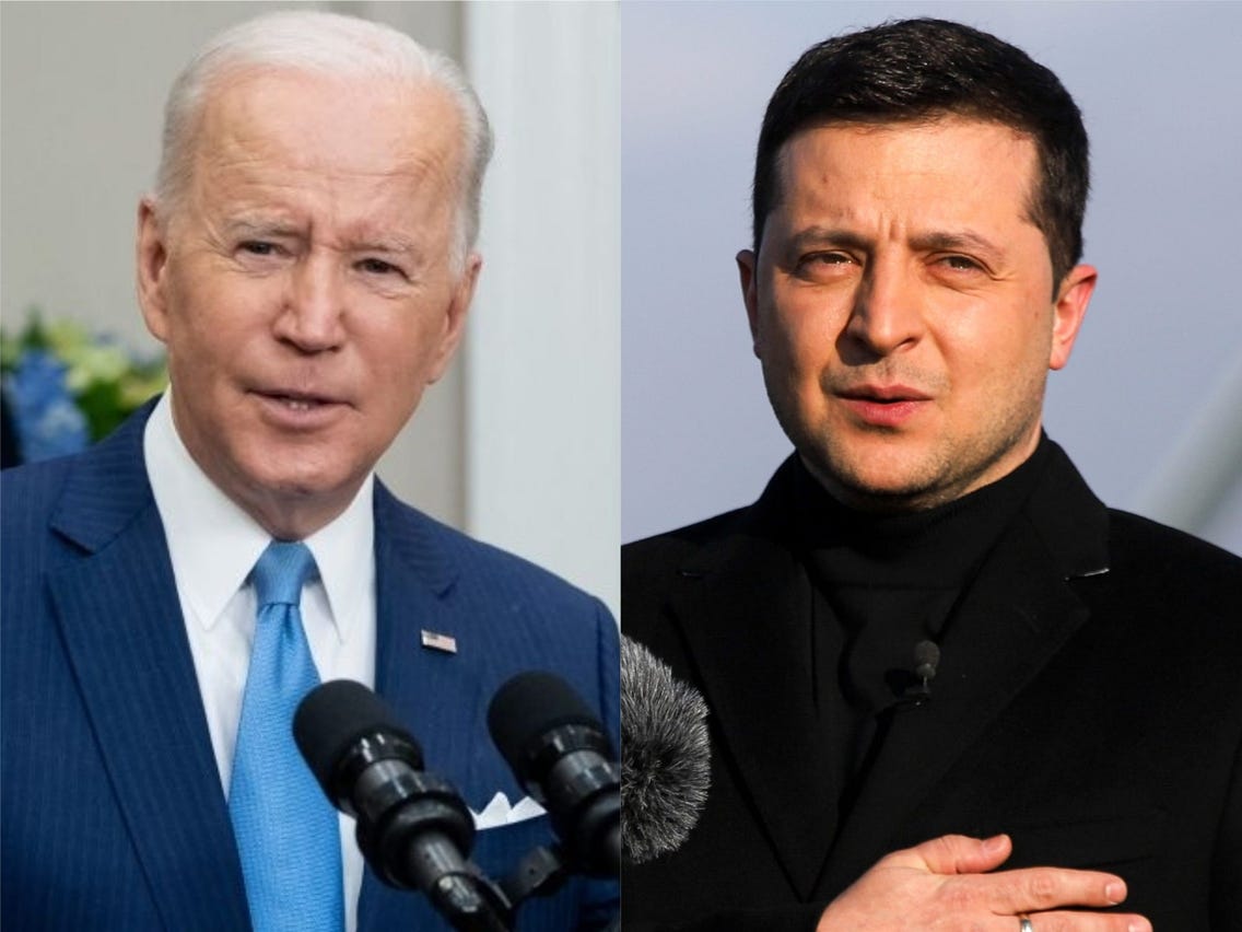 Biden thotë se Rusia sulmon së shpejti, çudit Zelensky: Qetësohu!