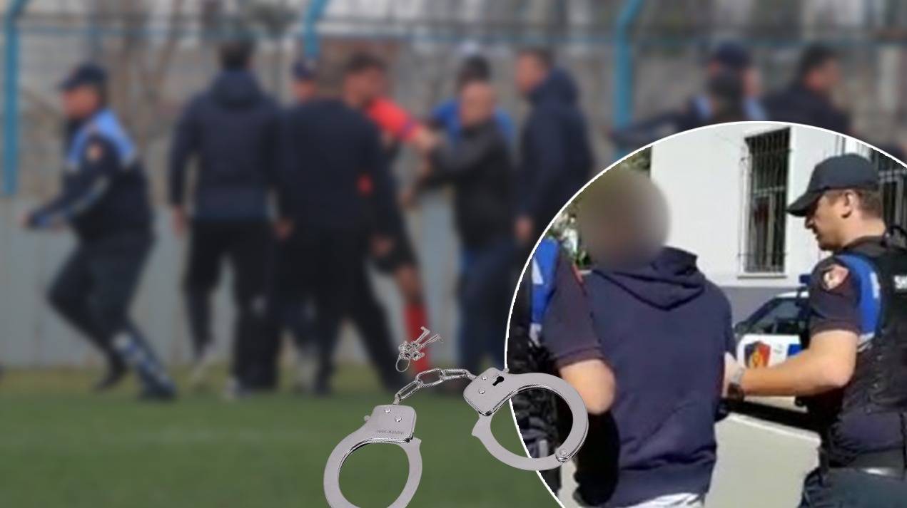 Dhunuan arbitrat gjatë ndeshjes Lapraka-Arena, Policia identifikon autorët