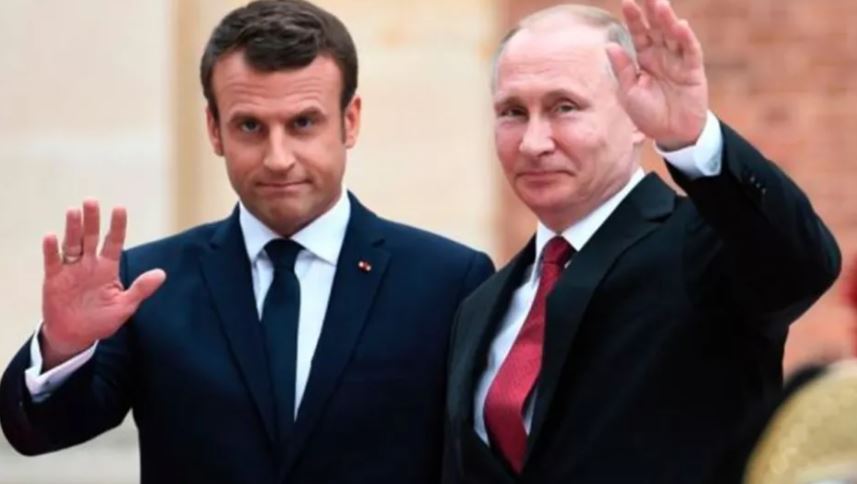 Putin dhe Macron bisedojnë në telefon për Ukrainën