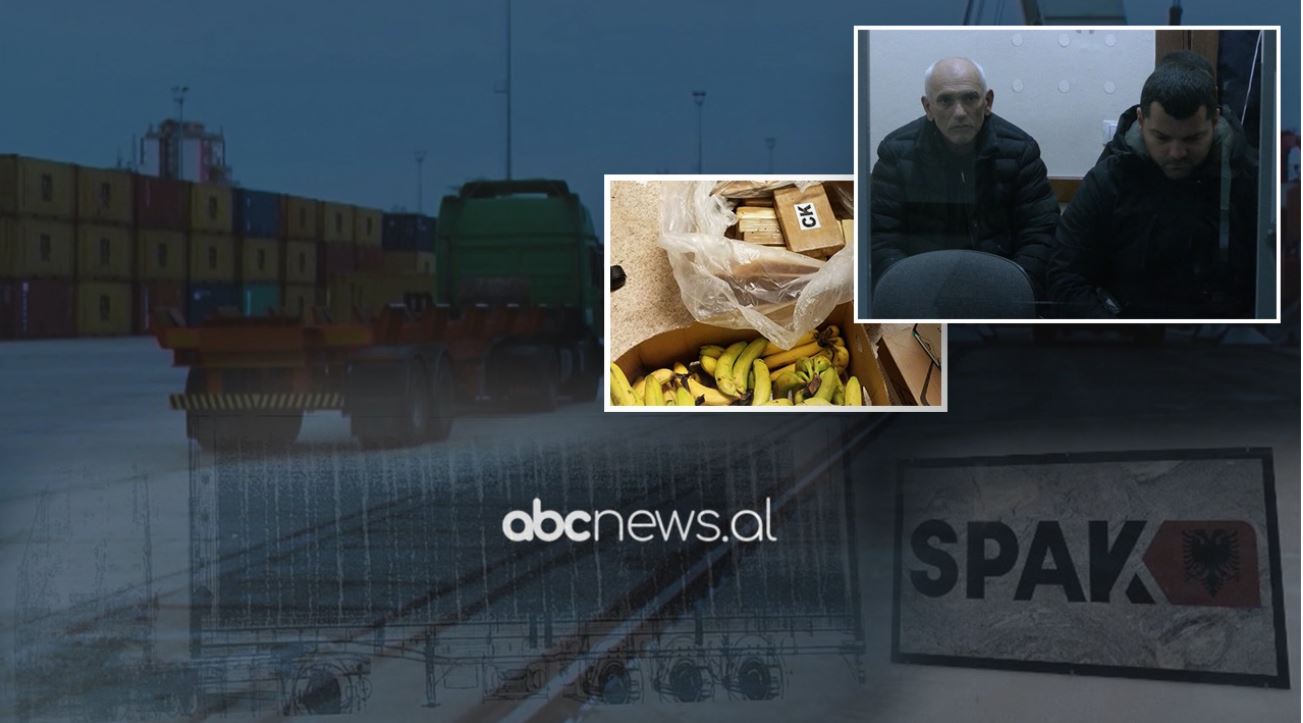 119 kg kokainë në kontejnerin me banane, ndalohet agjenti i AKU-së dhe ai doganor në Durrës