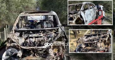 VIDEO/ Plagosja në Vlorë, si e dogjën autorët “Audi Q7” në kodrën e ullinjve për të zhdukur gjurmët