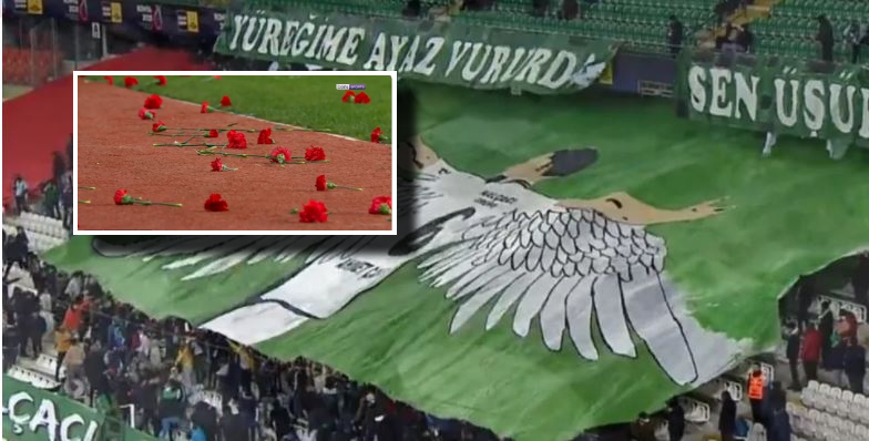 VIDEO/ Lamtumira prekëse e tifozëve të Konyasporit ndaj Tsalik i cili humbi jetën në aksident