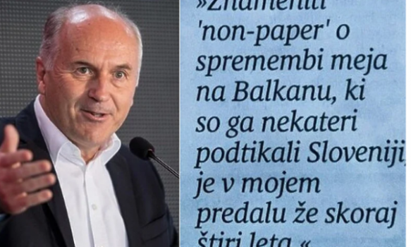 Ish-zyrtari i lartë në Bosnje: “Non-paper” slloven që ndryshonte kufijtë në Ballkan e kam në sirtar