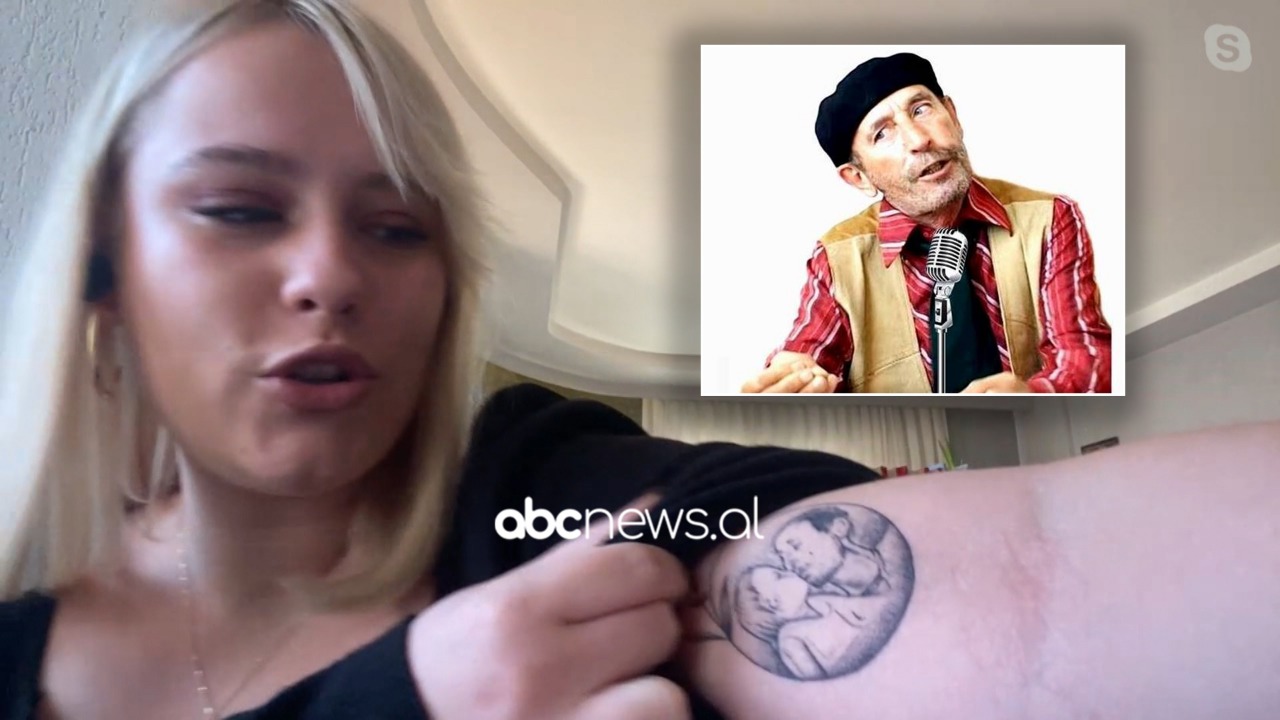 Mbesa e humoristit të njohur “përjetëson” përqafimin e tij përmes tatuazhit