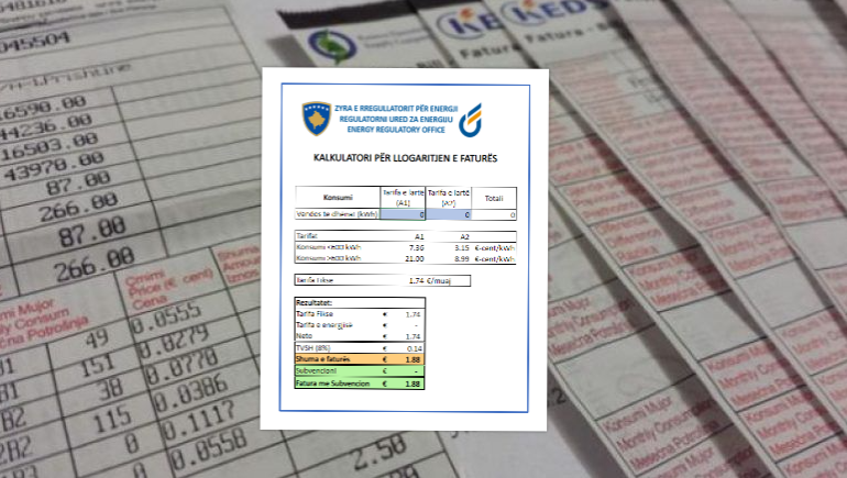 Çmimet e reja në Kosovë, si do të llogaritet fatura e energjisë së shpenzuar