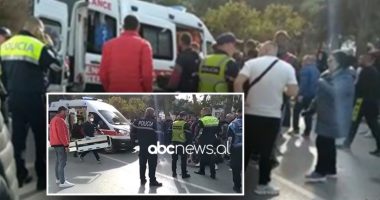 BMW-ja përplas nxënësin në Berat, shoferi arratiset dhe kapet pas disa minutash