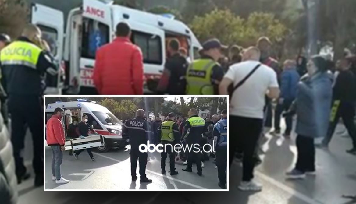 BMW-ja përplas nxënësin në Berat, shoferi arratiset dhe kapet pas disa minutash
