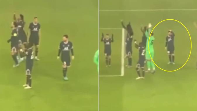 VIDEO/ Momenti kur Messi ndihet i vetmuar dhe nuk feston me shokët e skuadrës