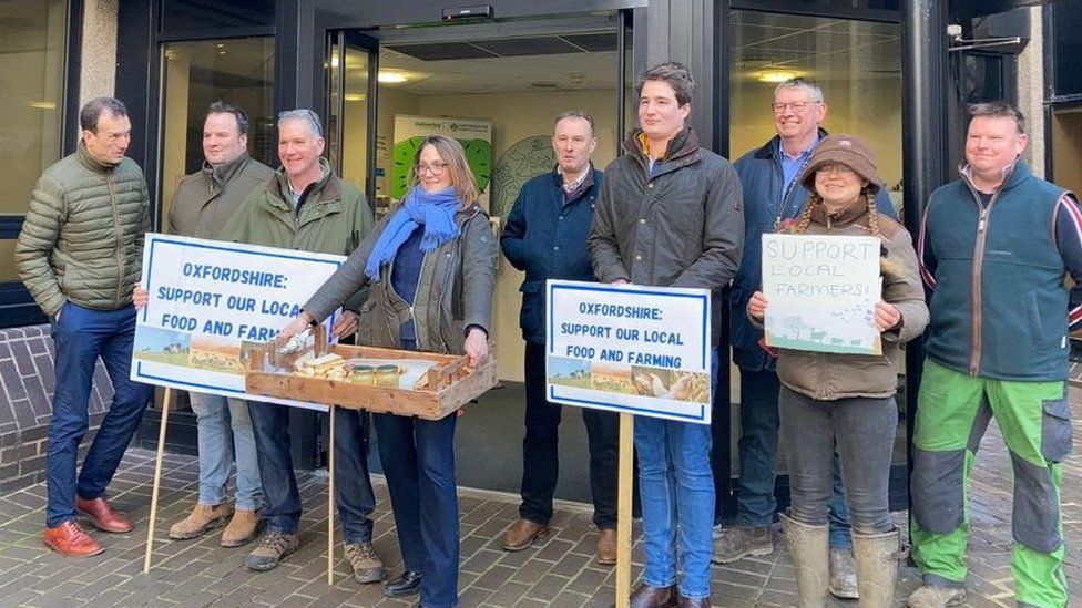 Fermerët protestojnë kundër planit të menusë vegane të këshillit të një qarku në Britani