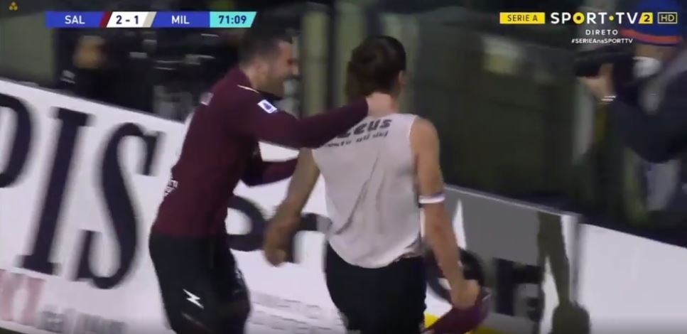 VIDEO/ Shokohet Milani, Salernitana përmbys rezultatin