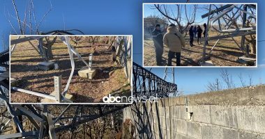 Rrëzohen dy shtylla në Ulëz dhe Shkopet, Laçi pa energji elektrike, shoqërohet në polici një person